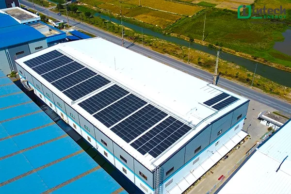 Dự án điện mặt trời tại nhà máy của Prosper Việt Nam