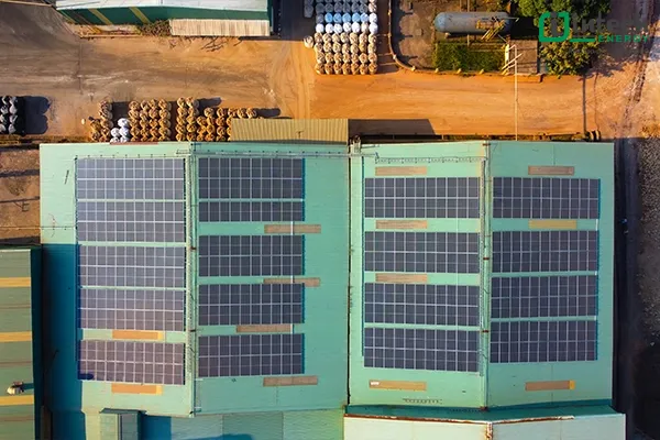 Hệ thống điện mặt trời tại Prime – Vĩnh Phúc