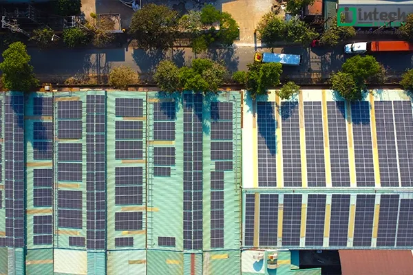 Hệ thống điện mặt trời tại Prime – Vĩnh Phúc