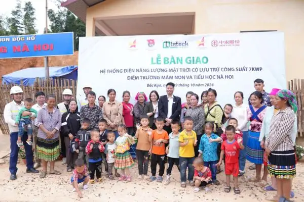 Intech Energy "Mang điện về bản" năm 2024