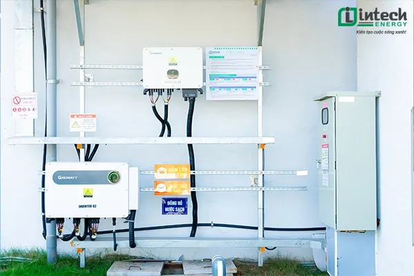  Biến tần Growatt  trong dự án điện mặt trời tại Prosper Việt Nam 
